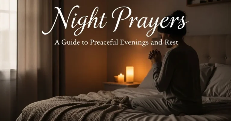 80+ Night Prayers: A Guide to Peaceful Evenings and Rest