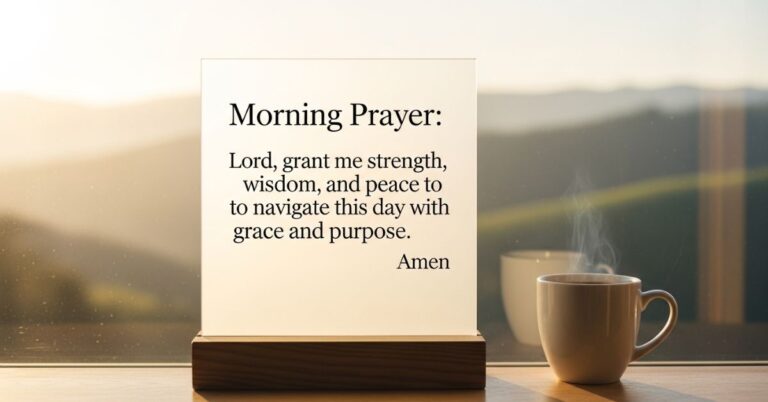80+ Short Powerful Morning Prayer to Start Your Day Right