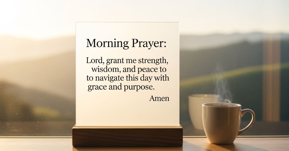 80+ Short Powerful Morning Prayer to Start Your Day Right
