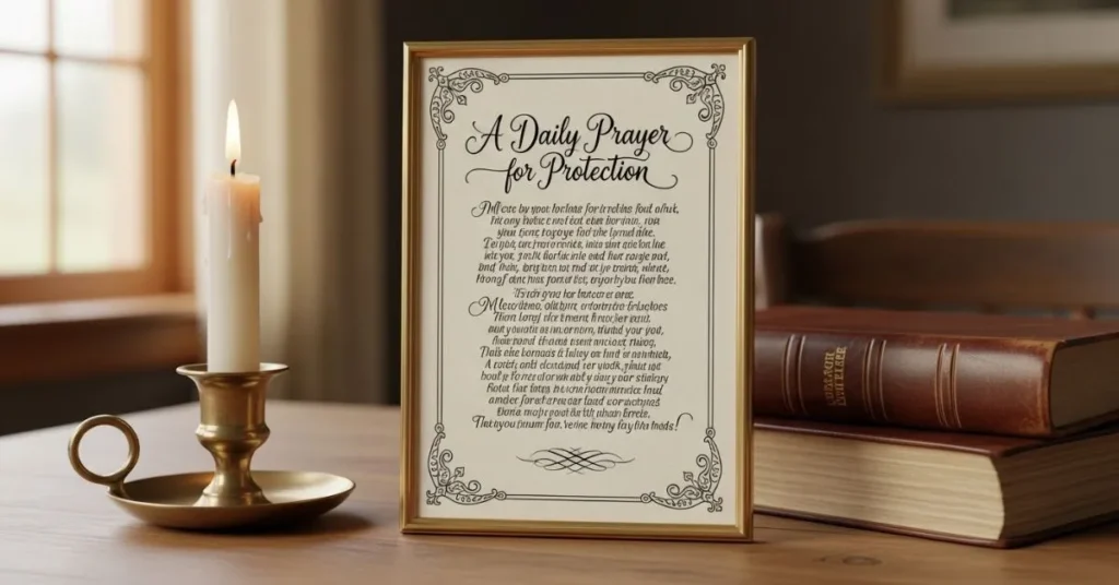 A Daily Prayer for Protection