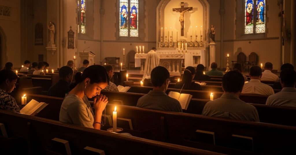 Catholic Night for Deep Faith and Reflection