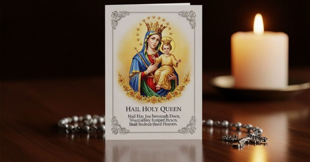 Hail Holy Queen Prayer Catholic