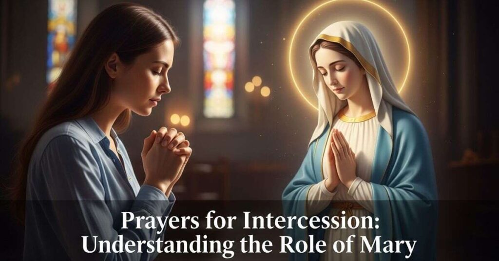 Prayers for Intercession: Understanding the Role of Mary