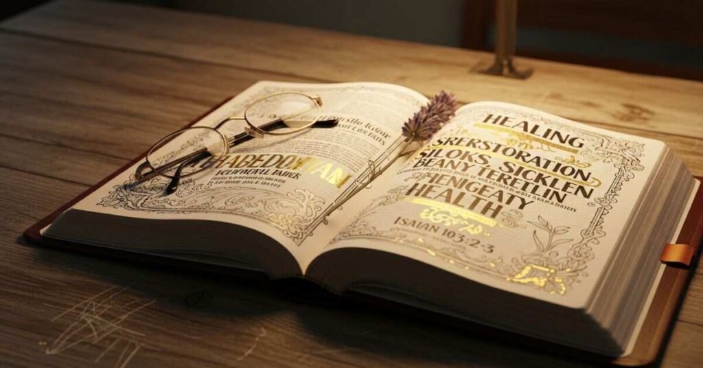 Scriptures for Healing Sickness