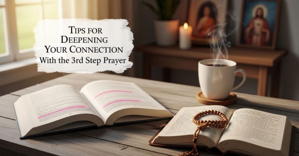 Tips for Deepening Your Connection With the 3rd Step Prayer