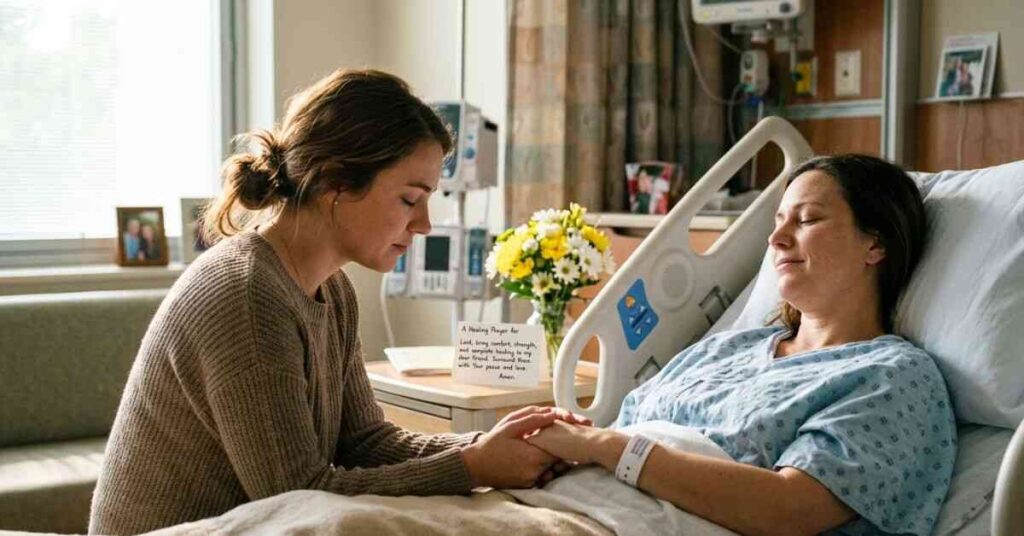 A Healing Prayer for a Sick Friend in Need