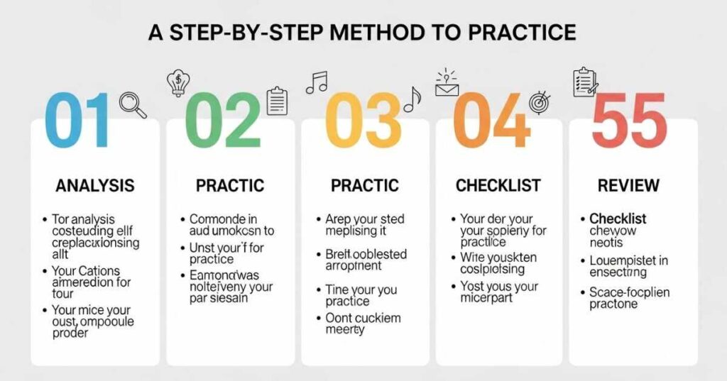 A Step-by-Step Method to Practice