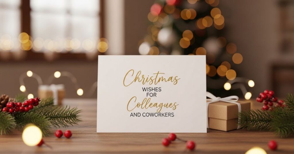 Christmas Wishes for Colleagues and Coworkers
