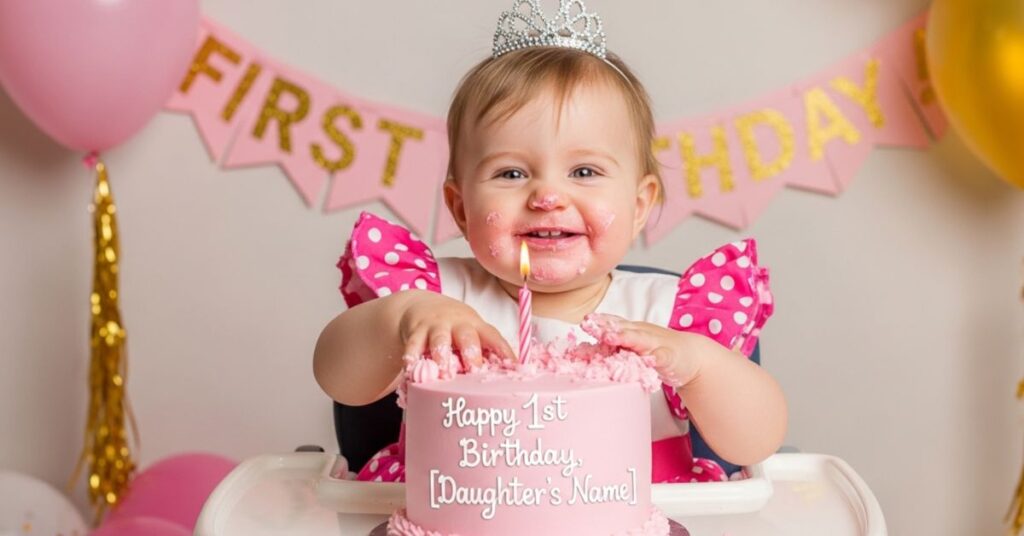 First Birthday Wishes for Daughter