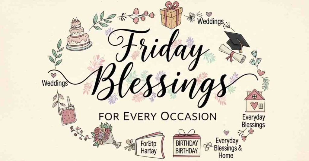 friday blessings for every occasion 1 Friday Blessings for Every Occasion