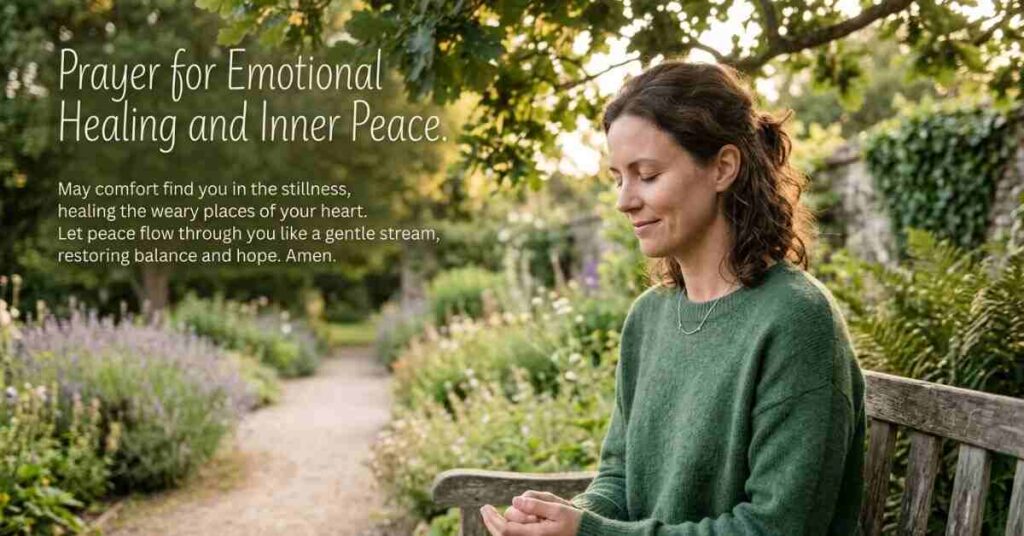 Prayer for Emotional Healing and Inner Peace