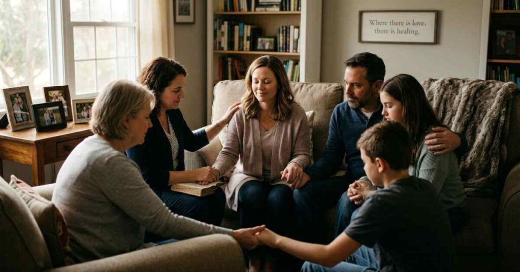 Prayer for Healing for a Friend and Their Family